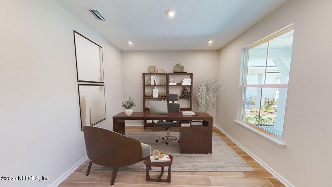 Furnished interior view inside a new home in RiverTown - WaterSong, St. Johns (Image 5). Furnished interior view inside a new home in RiverTown - WaterSong, St. Johns (Image 5).