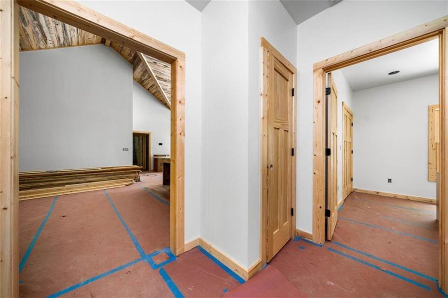 In-progress construction of a new home in , Ellijay, GA (Image 19).