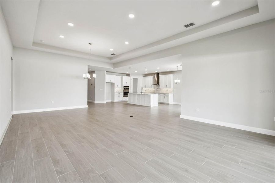 Spacious, unfurnished interior of a new home in Solace at Corner Lake, Orlando (Image 66).