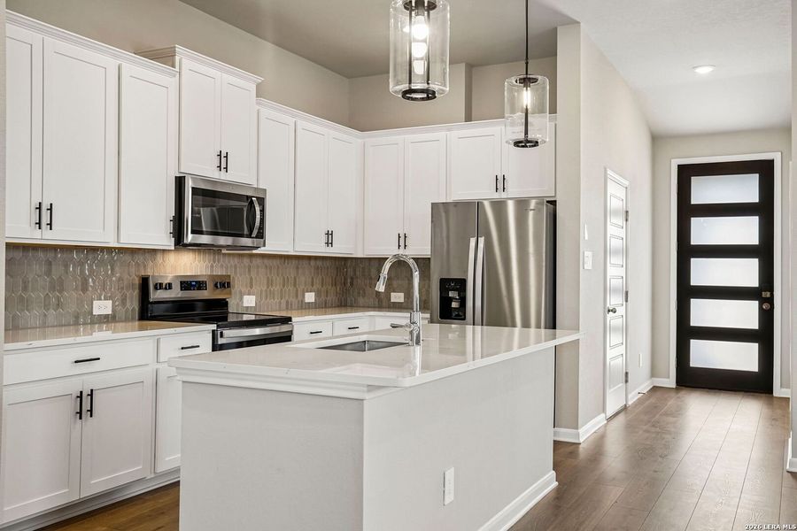 Furnished interior view inside a new home in Sagebrooke - Premier Series, San Antonio (Image 11).