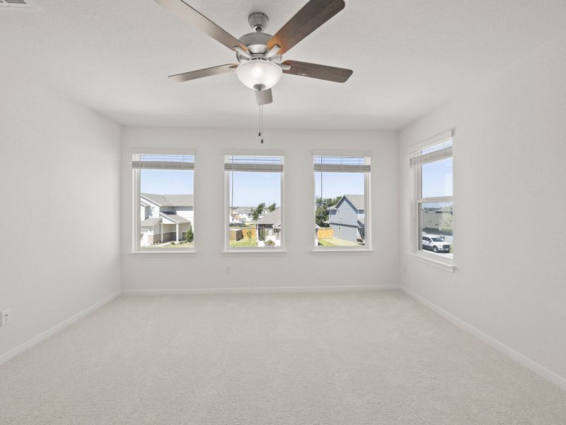 Spacious, unfurnished interior of a new home in Cool Water at Sonterra, Jarrell (Image 30).