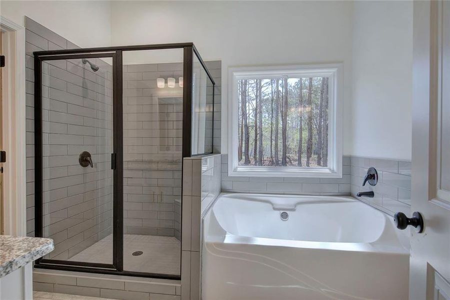 Furnished interior view inside a new home in , Dallas (Image 9).