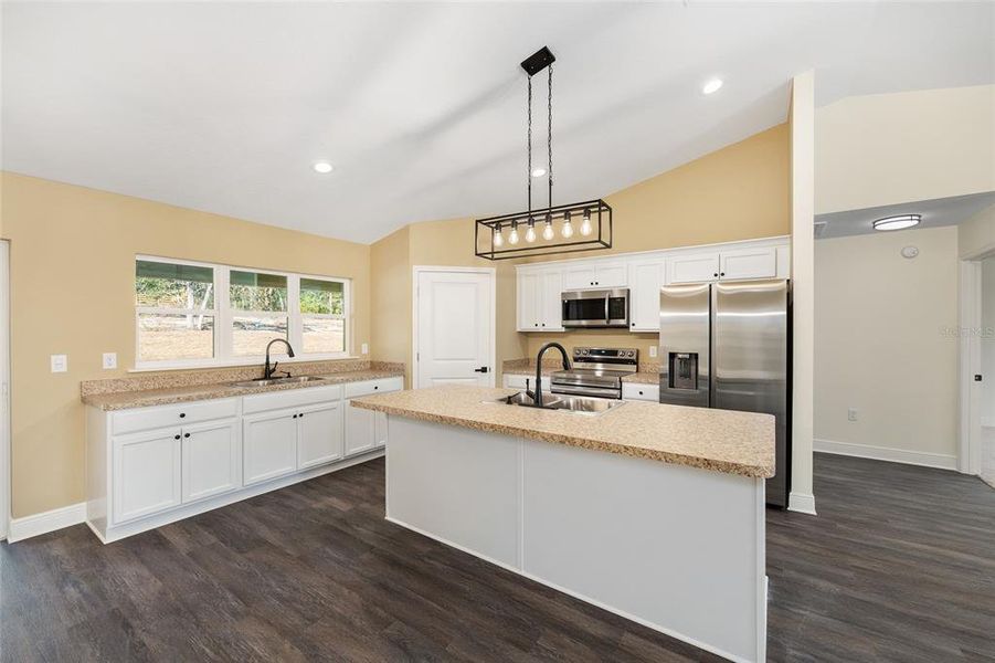 Furnished interior view inside a new home in , Dunnellon (Image 6).