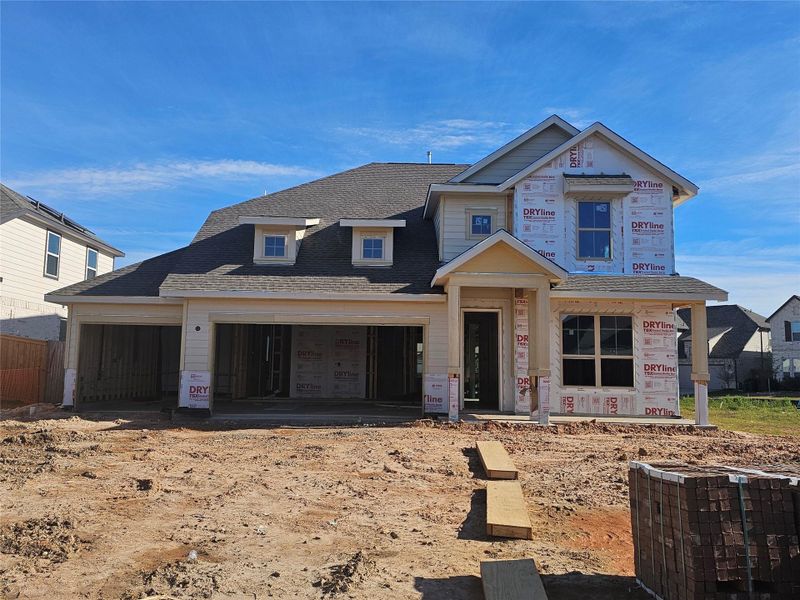 Actual progress of your home