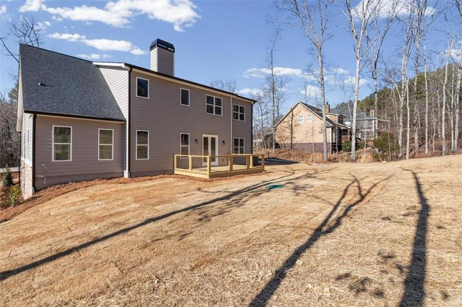 Exterior details and patio area of a home in , Rome (Image 3). Exterior details and patio area of a home in , Rome (Image 3).