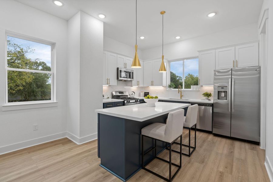 Furnished interior view inside a new home in , Houston (Image 27). Furnished interior view inside a new home in , Houston (Image 27).