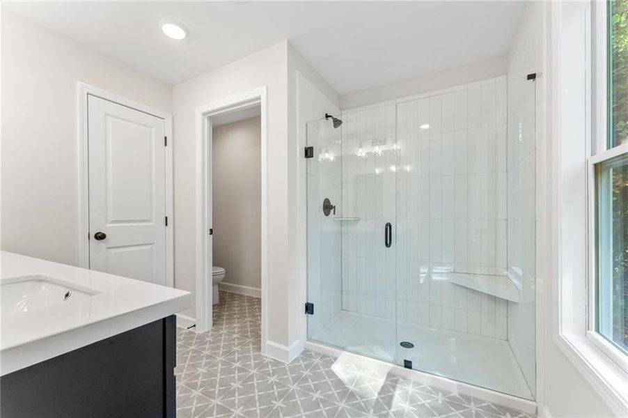 Furnished interior view inside a new home in Cherokee Township, Acworth (Image 12).