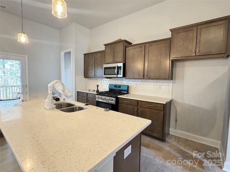 Furnished interior view inside a new home in Lauren Pines, York (Image 6).