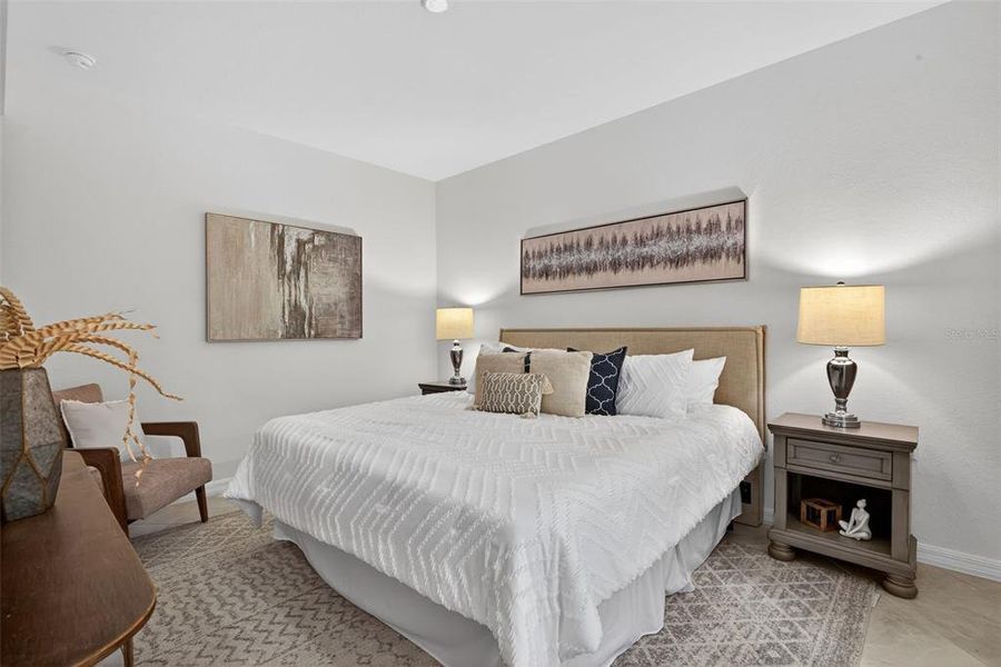 Furnished interior view inside a new home in Heritage Landing, Punta Gorda (Image 19).