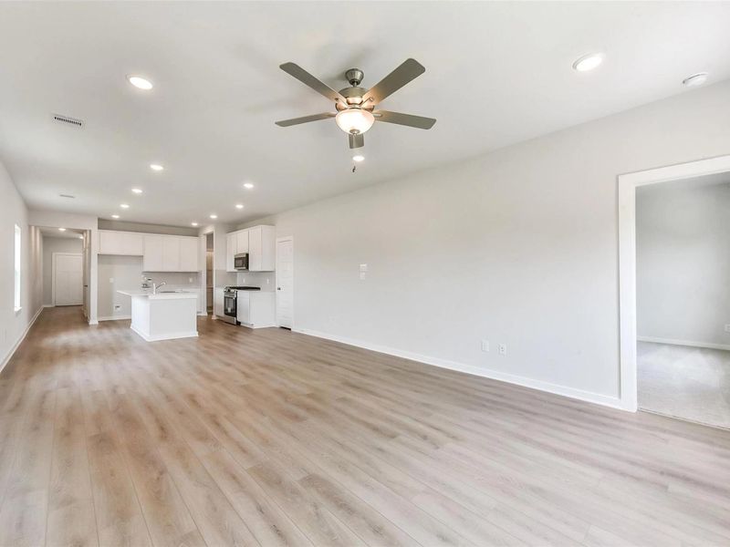 Spacious, unfurnished interior of a new home in The Villages at WestPointe, Dayton (Image 16). Spacious, unfurnished interior of a new home in The Villages at WestPointe, Dayton (Image 16).