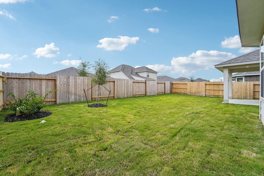 Exterior details and patio area of a home in Southwinds, Baytown (Image 25). Exterior details and patio area of a home in Southwinds, Baytown (Image 25).