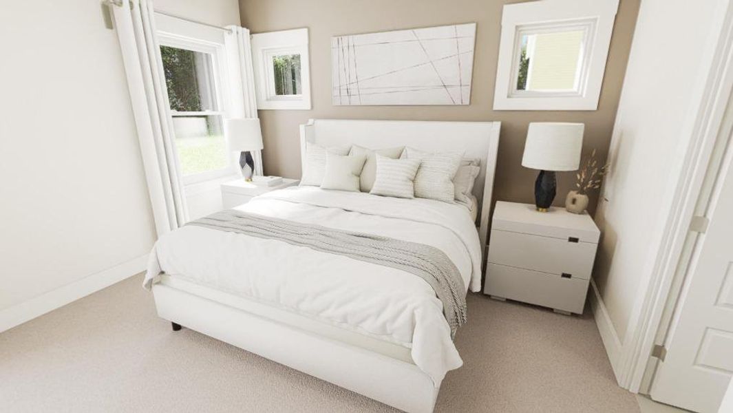 Furnished interior view inside a new home in Tupelo Junction, Mebane (Image 3).