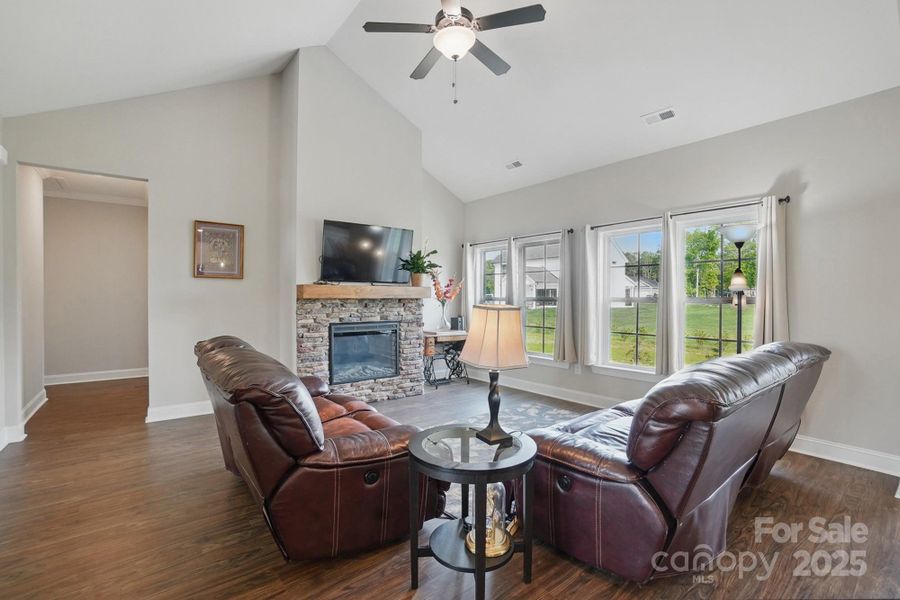 Furnished interior view inside a new home in , Monroe (Image 19).