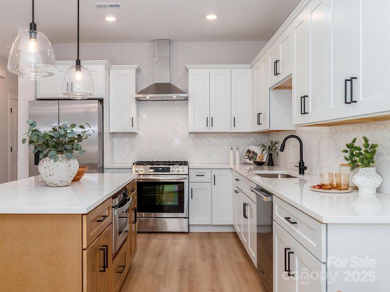 Furnished interior view inside a new home in , Charlotte (Image 21).