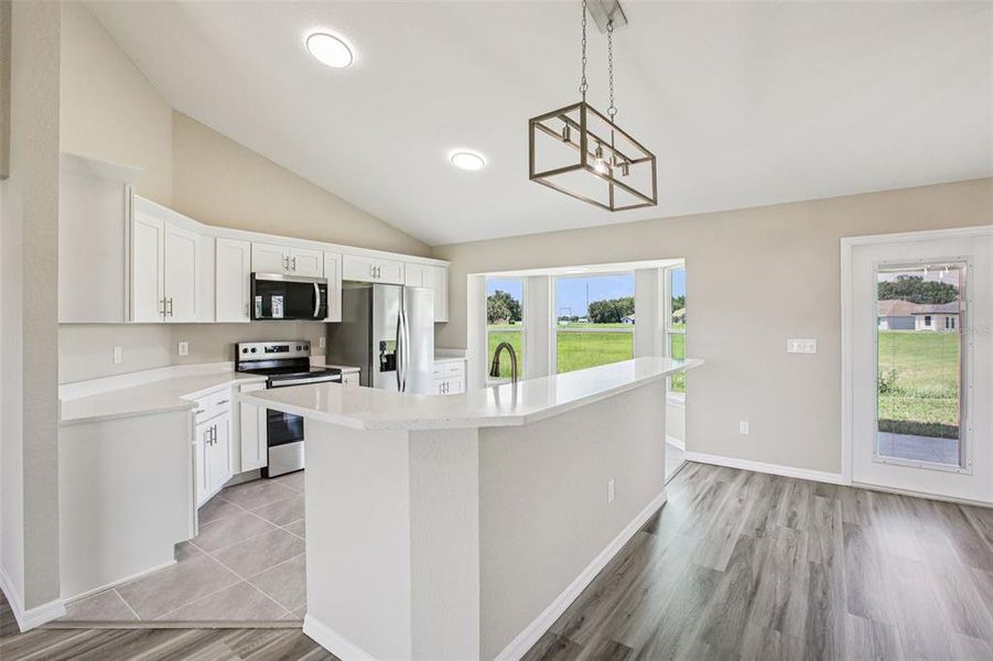 Furnished interior view inside a new home in , Bushnell (Image 18).