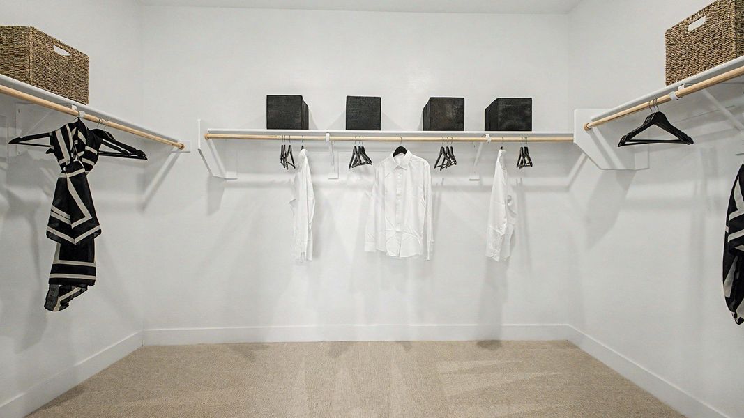 Representative furnished interior of a home built from the Jerome by DRB Homes in Magma Ranch, Florence (Image 18).