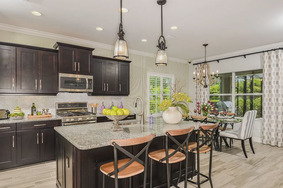 Representative furnished interior of a home built from the White Star by Neal Communities in SkySail, Naples (Image 16).