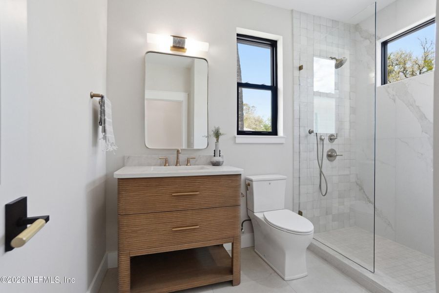 Furnished interior view inside a new home in , Atlantic Beach (Image 49).