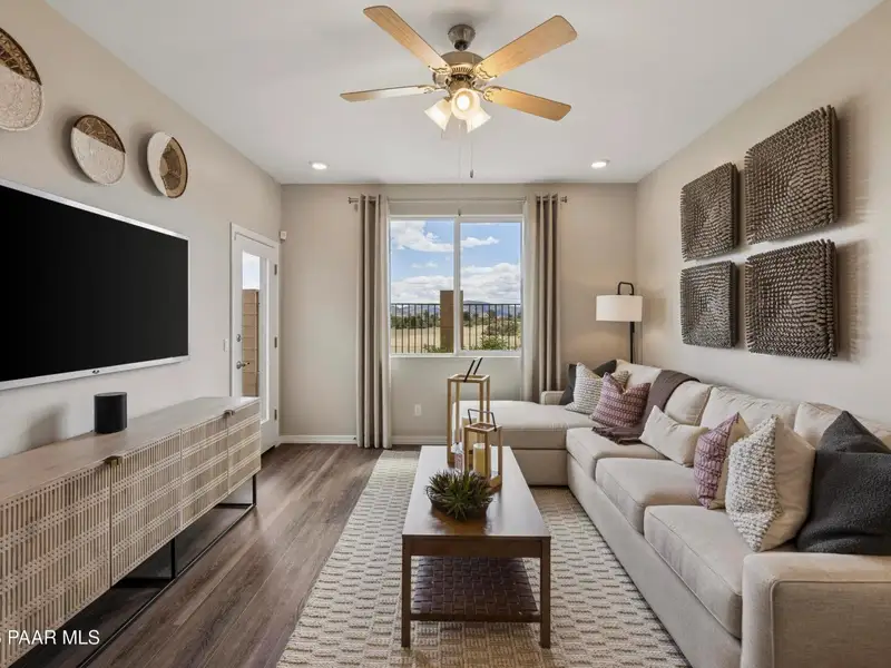Furnished interior view inside a new home in South Ranch Southern Collection, Prescott (Image 7). Furnished interior view inside a new home in South Ranch Southern Collection, Prescott (Image 7).