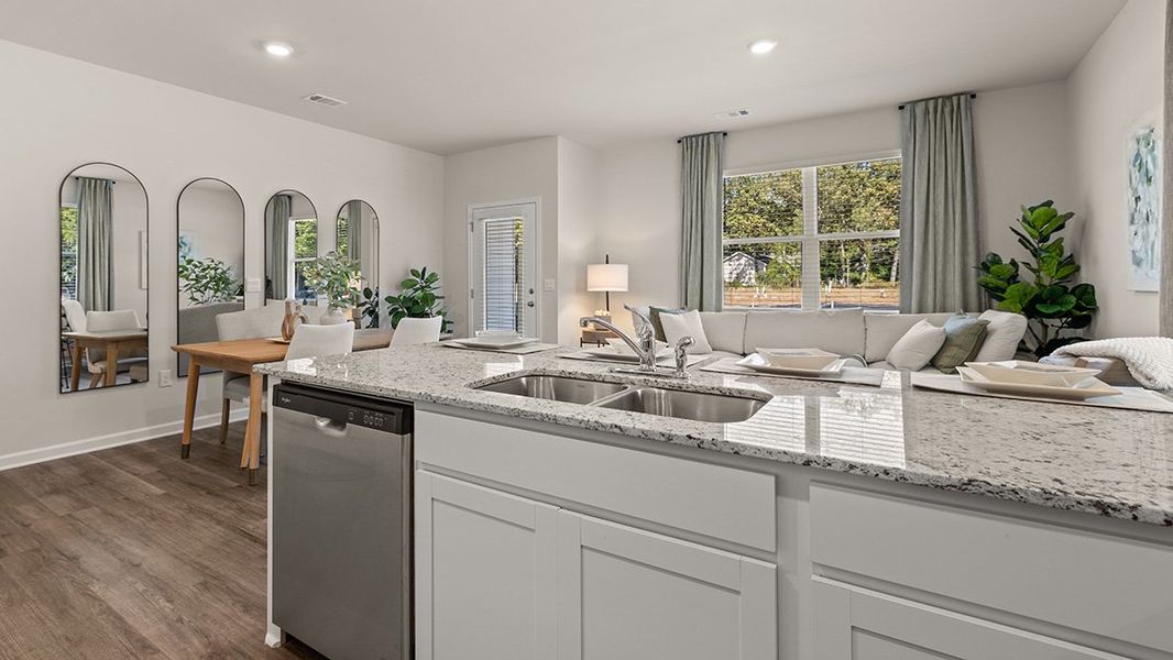 Furnished interior view inside a new home in Old Summerville Village, Rome (Image 8).