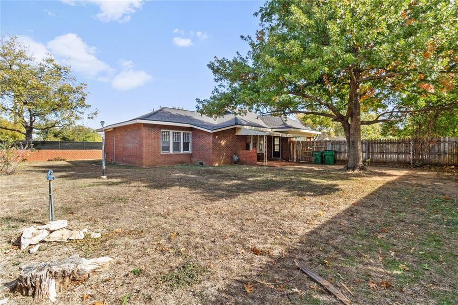 Exterior details and patio area of a home in , Coleman (Image 16). Exterior details and patio area of a home in , Coleman (Image 16).