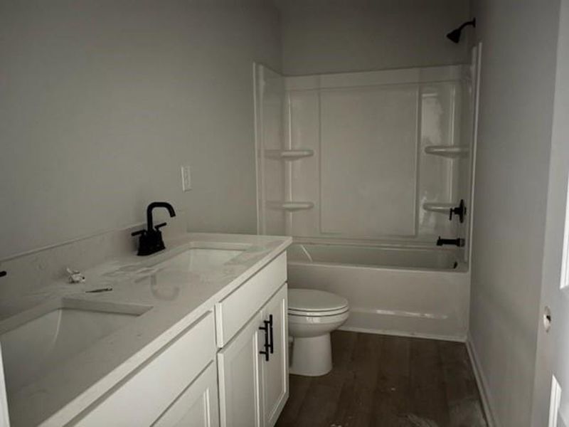 In-progress construction of a new home in Cedar Farms, Winder, GA (Image 16).