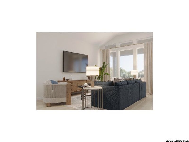 Furnished interior view inside a new home in Veranda, San Antonio (Image 5).