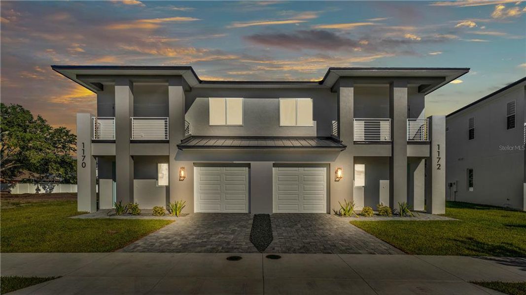 Front exterior of a new home in , Lakeland, FL, highlighting curb appeal (Image 2). Front exterior of a new home in , Lakeland, FL, highlighting curb appeal (Image 2).