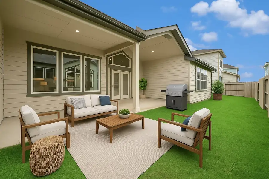 *Virtually Staged Patio*