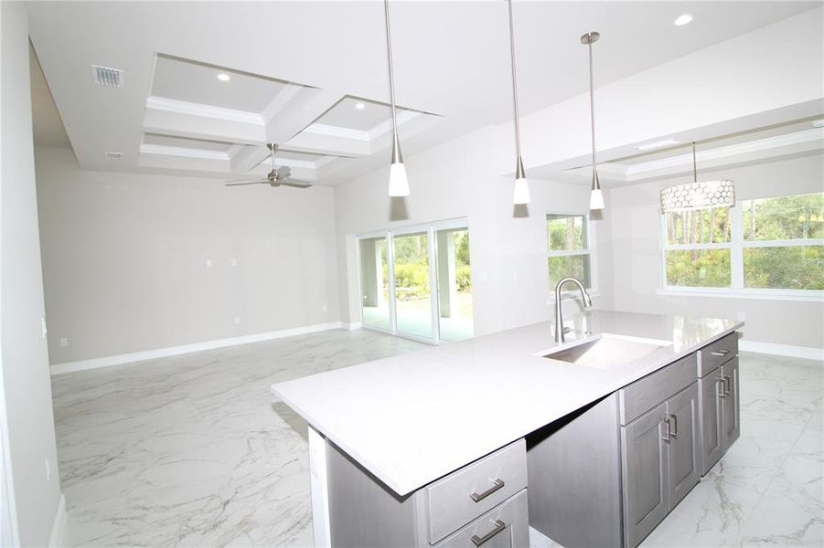 Spacious, unfurnished interior of a new home in , Port Charlotte (Image 22).