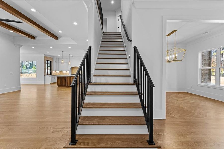 Spacious, unfurnished interior of a new home in , Lawrenceville (Image 40).