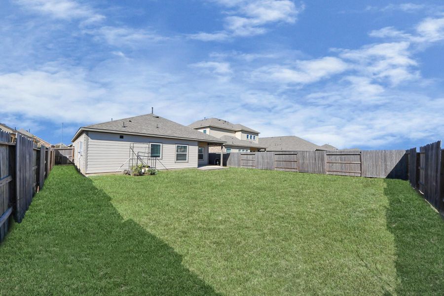 Exterior details and patio area of a home in Cypress Green, Hockley (Image 23). Exterior details and patio area of a home in Cypress Green, Hockley (Image 23).