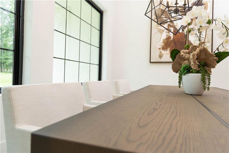 Furnished interior view inside a new home in , Stockbridge (Image 23).