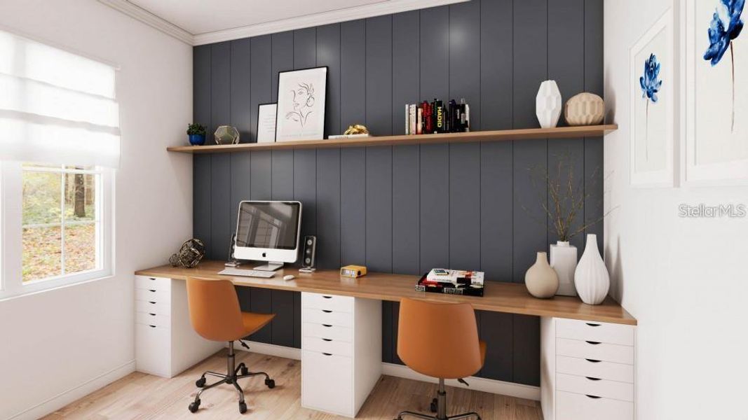 Furnished interior view inside a new home in , Myakka City (Image 5).