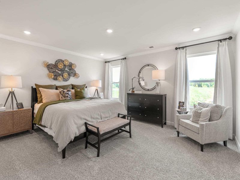 Furnished interior view inside a new home in The Coves at Lakes of Cane Bay, Summerville (Image 4).