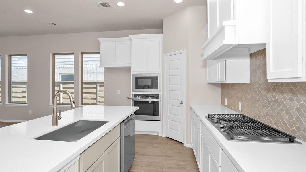 Furnished interior view inside a new home in Austin Point, Richmond (Image 6).