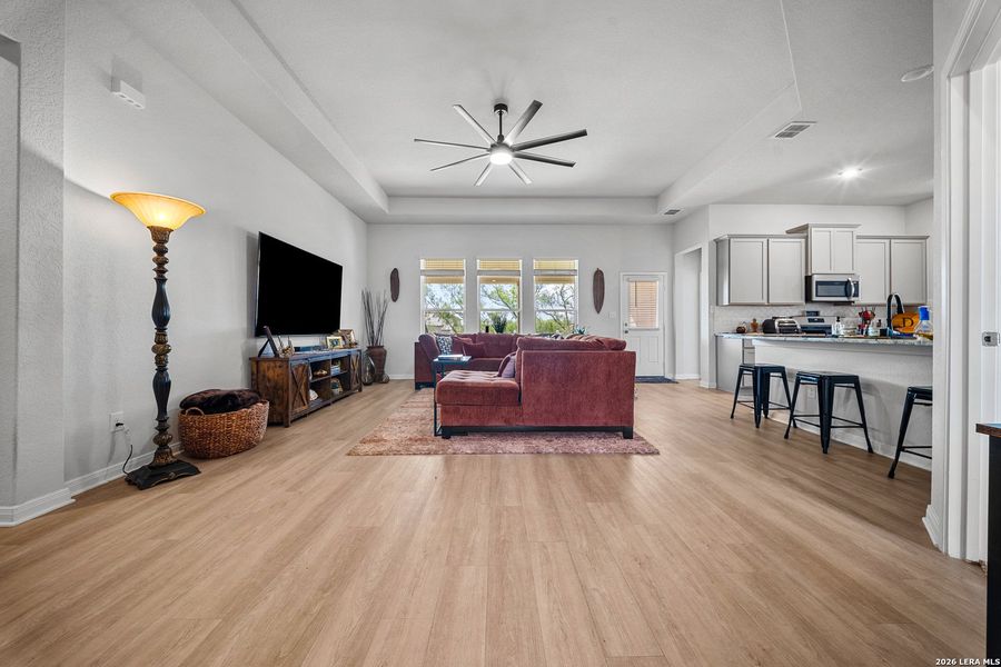 Furnished interior view inside a new home in Jordan's Ranch, San Antonio (Image 25).