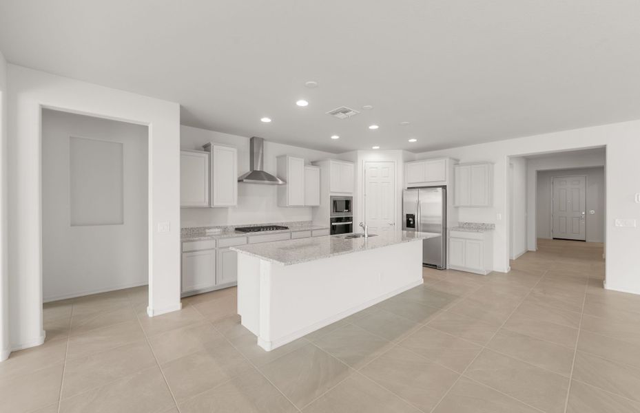 Furnished interior view inside a new home in Allen Ranches, Litchfield Park (Image 8).