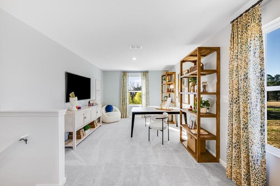 Furnished interior view inside a new home in Windance Lake, Loganville (Image 21).