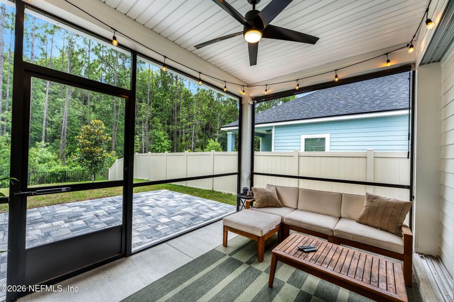 Exterior details and patio area of a home in , St. Augustine (Image 25).