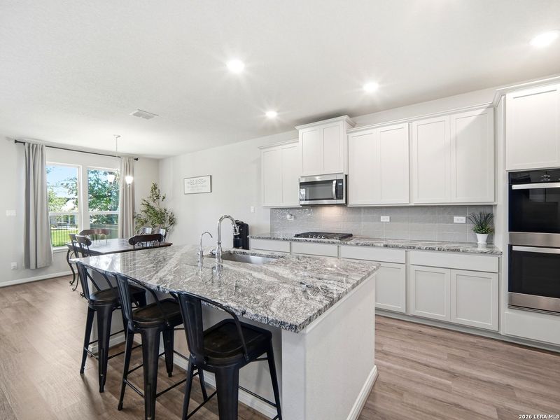 Furnished interior view inside a new home in Ventana, Bulverde (Image 18).