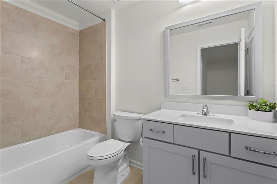 Furnished interior view inside a new home in , Cumming (Image 3).