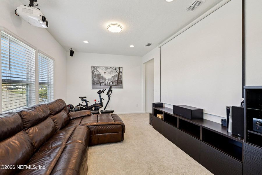 Furnished interior view inside a new home in Beacon Lake, St. Augustine (Image 43).