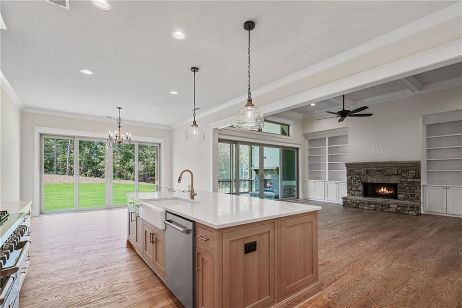 Furnished interior view inside a new home in , Gainesville (Image 9).