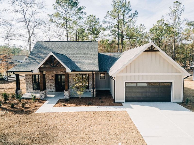 Front exterior of a new home in , Walterboro, SC, highlighting curb appeal (Image 29). Front exterior of a new home in , Walterboro, SC, highlighting curb appeal (Image 29).
