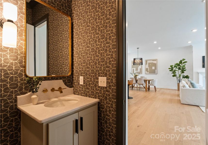 Furnished interior view inside a new home in , Charlotte (Image 6).