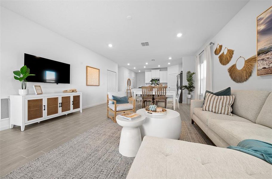 Furnished interior view inside a new home in Trailhead Landing, Alachua (Image 11).