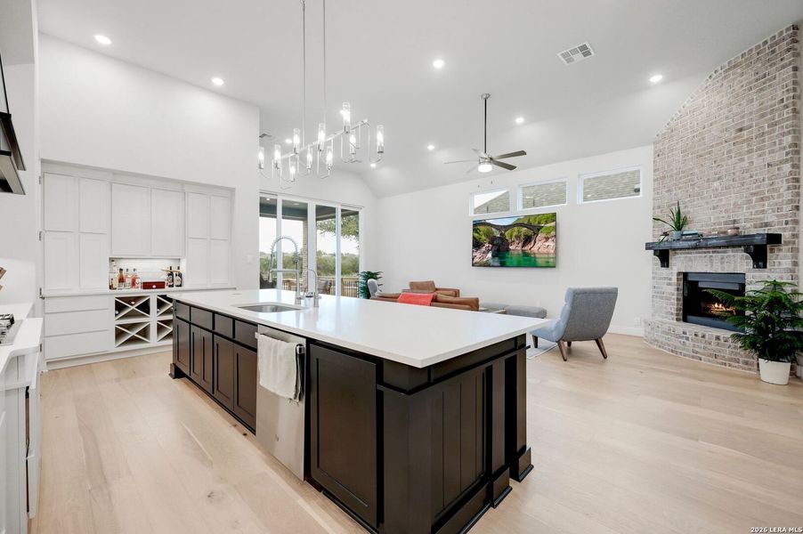 Furnished interior view inside a new home in Ventana, Bulverde (Image 30).
