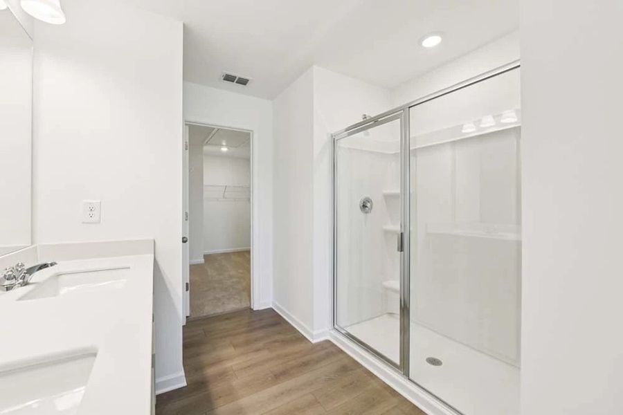 Primary Bathroom Walk-In Shower