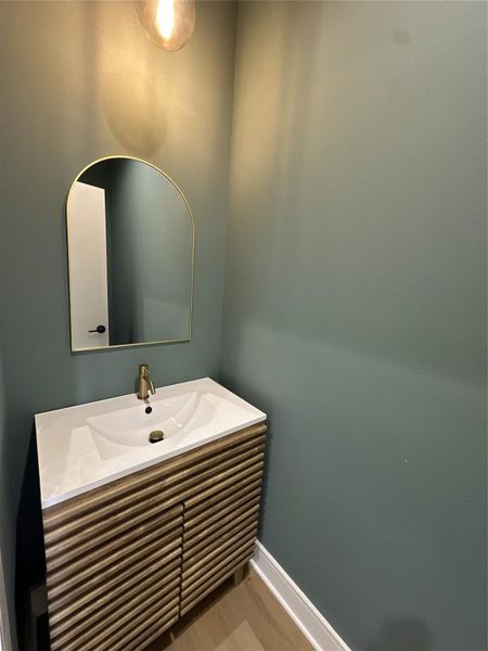 Close-up of interior finishes inside a home in , Brookshire (Image 9).